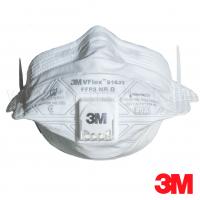 Респиратор 3M VFlex 9163V FFP3 NR D, SV-малый, складной противоаэрозольный, до 50 ПДК (c клапаном), 15 шт./уп (7100089577)