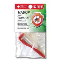 Набор для удаления клеща 
штрихкод  4607025845737
