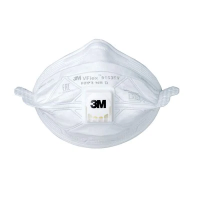 Полумаска фильтрующая 3M VFlex 9163V с клапаном выдоха, FFP3 (упаковка 15 шутк), размер Стандарт