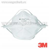 Респиратор 3M VFlex 9153 FFP3 NR D, RS-малый, складной противоаэрозольный, до 50 ПДК (без клапана) (7100036452)